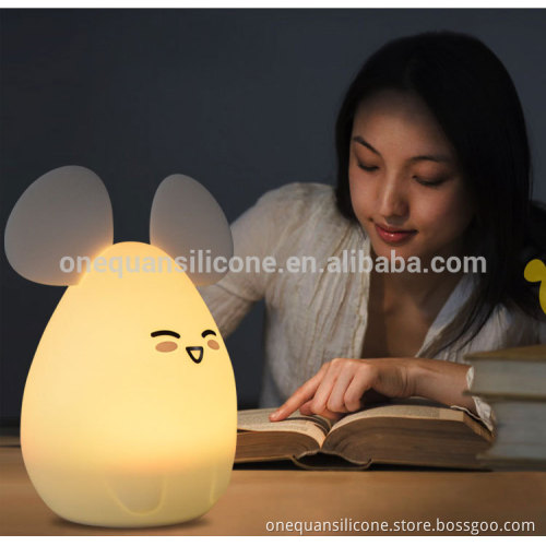 Bed Bedside Lamp Lights portable Silicone LED Night Lamp